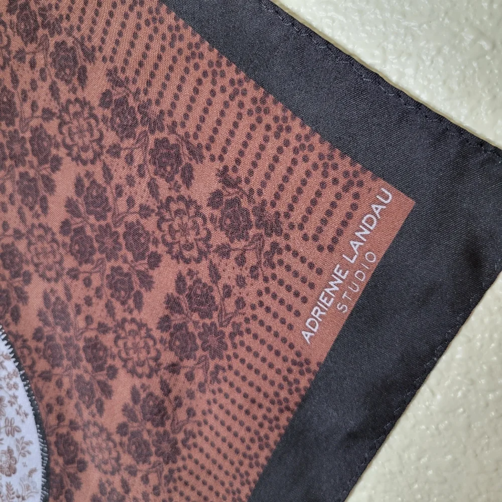 Adrienne Landau Silk Scarf